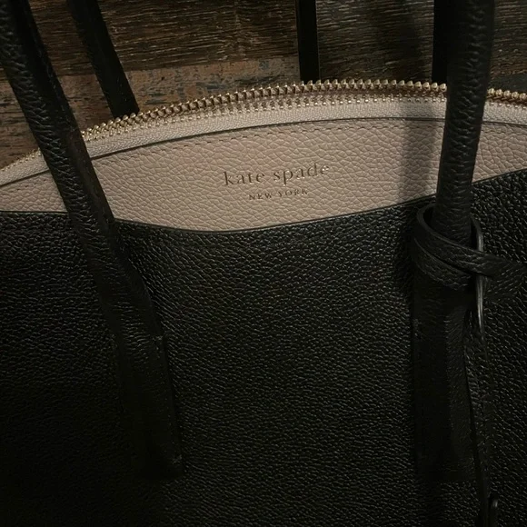 Kate Spade Margaux Medium Satchel Leather Shoulder Bag with matching wallet - Picture 5 of 13